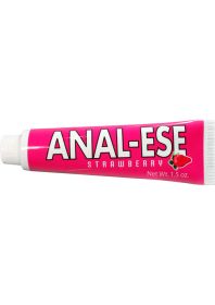 Anal-Ese Cream Strawberry Flavor 1.5 Oz