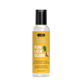 Divine Nectars Flavored Body Glide - Coconut Pineapple - 2 Fl. Oz./ 59Ml