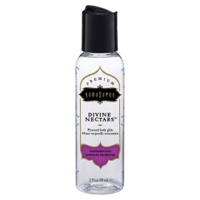 Divine Nectars Flavored Body Glide - Raspberry Kiss - 2 Fl. Oz./ 59Ml