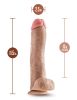 Dr. Skin - Mr. Savage - 11.5 Inch Dildo With Balls - Beige