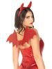2 Pc Devil Kit, Includes Wings And Headband - Red