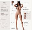 Doll Maria Caramel 5ft 4"- Standard
