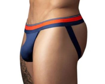 Soo Cumfy Jock Small Medium Navy