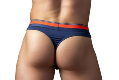 Soo Cumfy Thong Small Medium Navy
