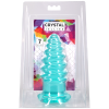 Crystal Jellies - Anal Twist - 7 Inch Teal