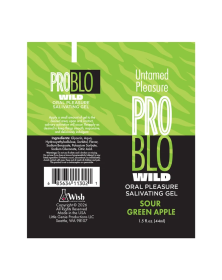 Problo Wild, Oral Pleasure Salivating Gel, Sour Green Apple 1.5oz