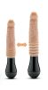 Dr. Skin Silicone - Dr. Knight - Thrusting Gyrating Vibrating Dildo - Beige