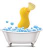 Sucky Ducky Silicone Clitoral Stimulator - Yellow