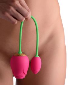 Bloomgasm Rose Duet - Sucking Rose And Vibrating - Rosette