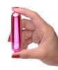 10X Rechargeable Vibrating Metallic Bullet - Pink