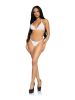 2 Pc Tempest Bikini Set - White- One Size