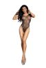 Showtime Rhinestone Teddy - Os - Black