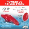 Love Connection Silicone Panty Vibe With Remote Control - Red