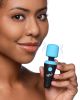 10X Vibrating Mini Silicone Wand - Blue