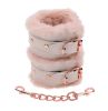 Peaches N Creame Fur Handcuffs - Pink