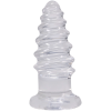 Crystal Jellies - Anal Twist - 7 Inch Clear
