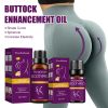 Hip Firming Massage Body Oil, Natural Plant Derived Skin Care Oil for Hip Area, Hydrating Elasticity Boost Massage Essential Oil for Body Curve Care