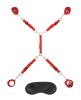 7 Pc Bed Spreader - Red