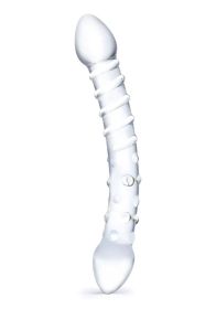 Double Trouble Glass Dildo