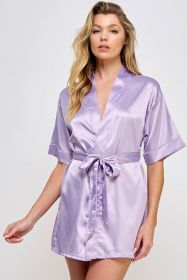 1947 Getting Ready Robe (Color: Lavender, size: 2X)
