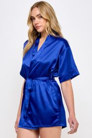 1947 Getting Ready Robe (Color: Royal Blue, size: 3X)
