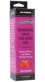 Goodhead Warming Oral Delight Gel (Option: Strawberry  4 Fl. Oz.)