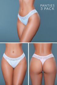 22003PK Devon 3 Pack (Color: Peach/Blue/White, size: M)