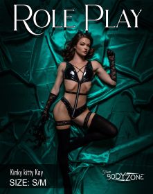 Kinky Kitty Cat Woman Costume (size: S/M)