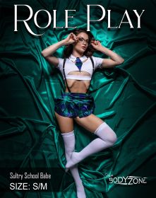 Sultry School Babe Sexy Halloween Costume (size: S/M)