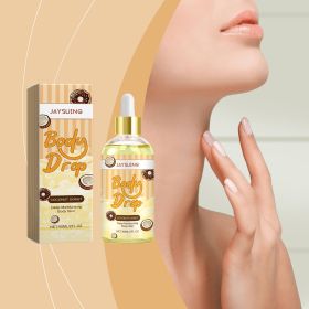 Body Care Oil - Body Skin Moisturizing Massage Nourishing Hydrating Firming Essential Oil, Coconut Donut, Peach Macaron, Strawberry Cake (STYLE: Coconut Donut)