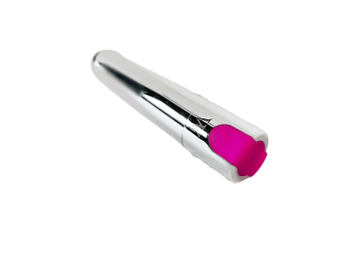 Eos – an extremely powerful small bullet vibrator with a warming feature (Color: silver)