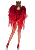 2 Pc Dark Enchantress Chiffon Wings and Horn Headband