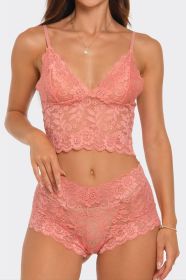 2789 Eye On You 2 Piece Set (Color: pink, size: M)