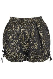 Gold/Black Brocade Bloomers (Size: Regular)