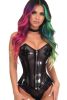 Lavish Clear Black Overbust Corset