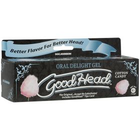 Goodhead Oral Delight Gel (Option: 4 Oz Tube  Cotton Candy)